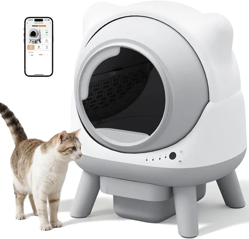 Greesum Smart Self-Cleaning Litter Box